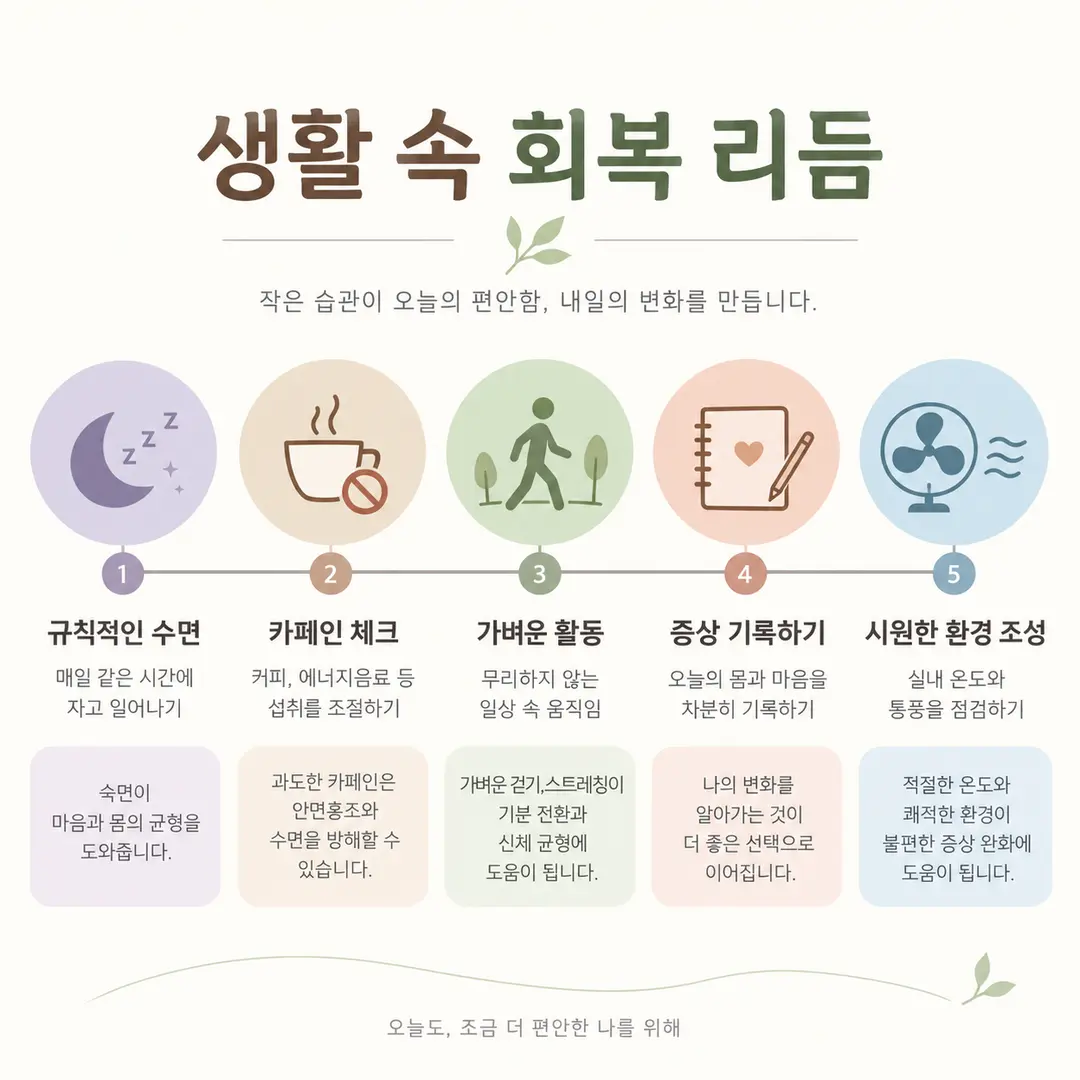 군포 산본 갱년기 한의원 선택 시 확인할 기준 카드뉴스